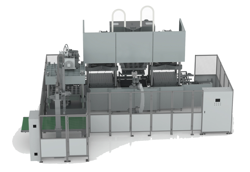全自动内转式精品餐具机